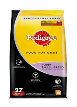 Pedigree Dog Food Puppy Small Breed Professional -3kg